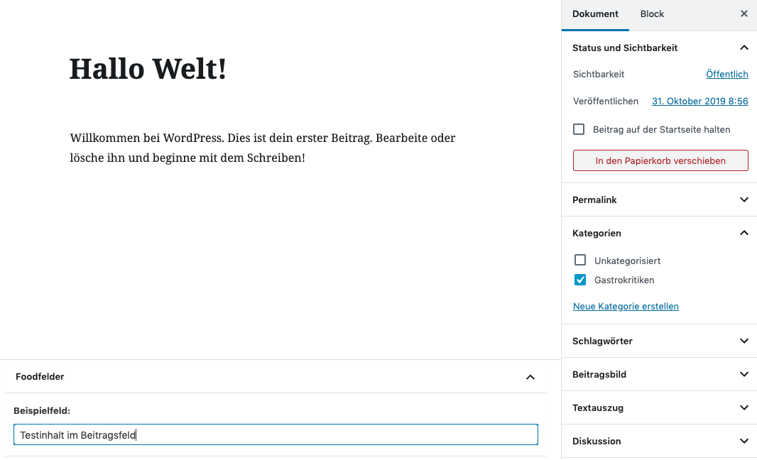 Beitrag ACF Fekd