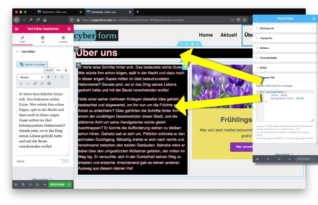 Theme Style CSS