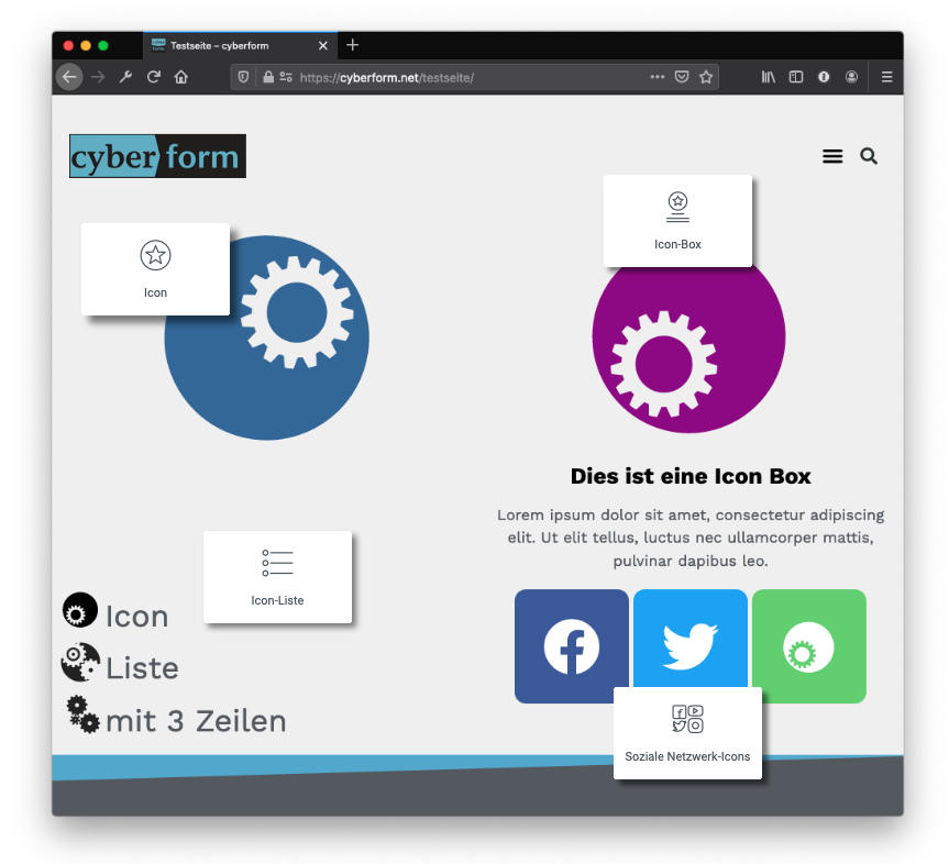 4 Icon Widgets