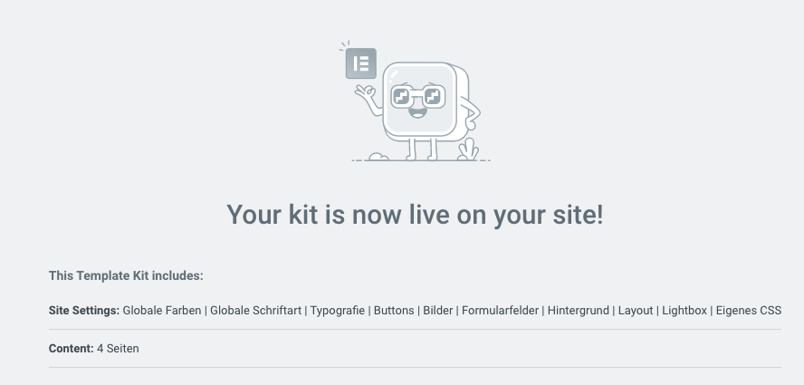 Site Kit Import
