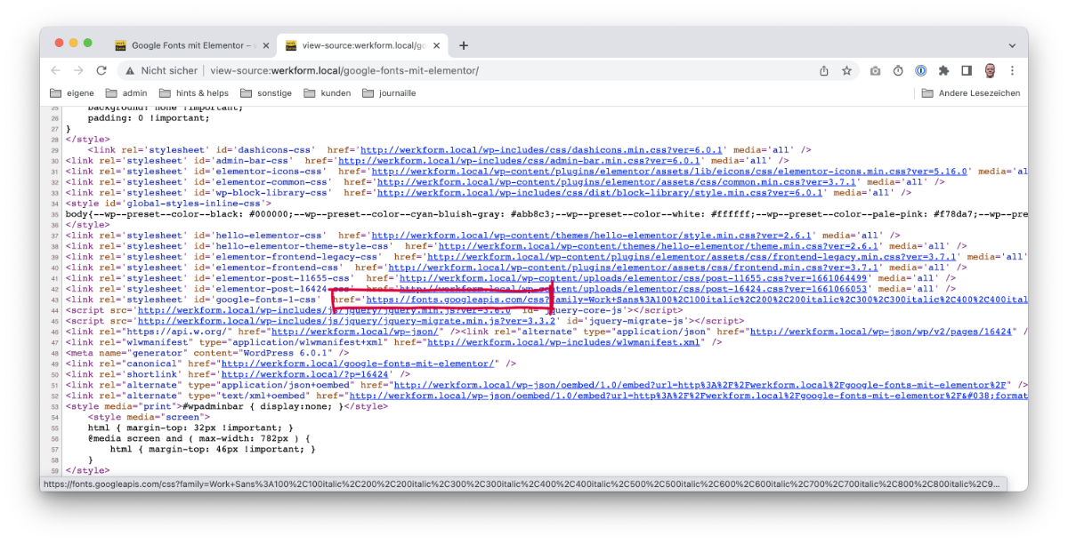 Google Fonts APIs