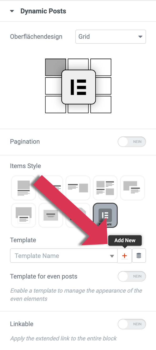Dynamic Post Widget