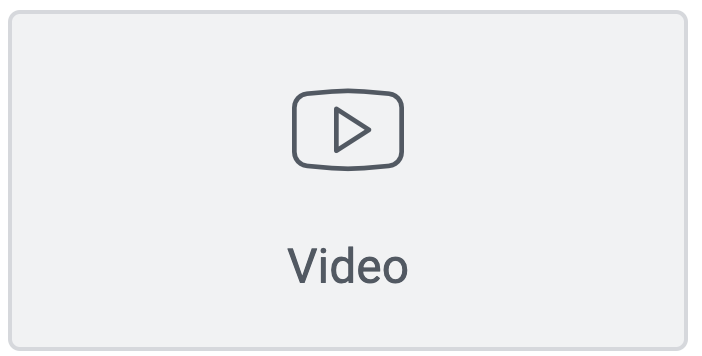Elementor Video Widget