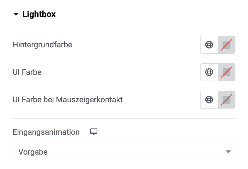 Stil Lightbox Video