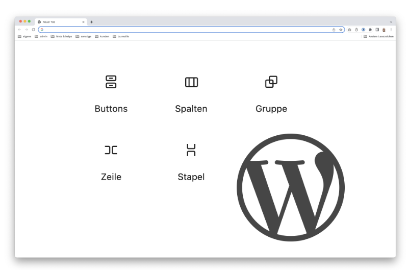 WordPress Block Layout