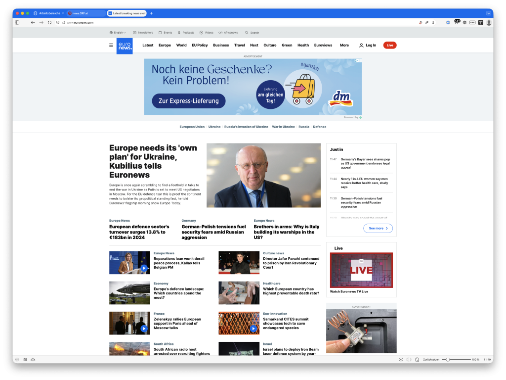 Euronwes Screenshot