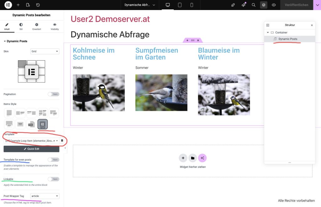 Dynamic Posts Loop