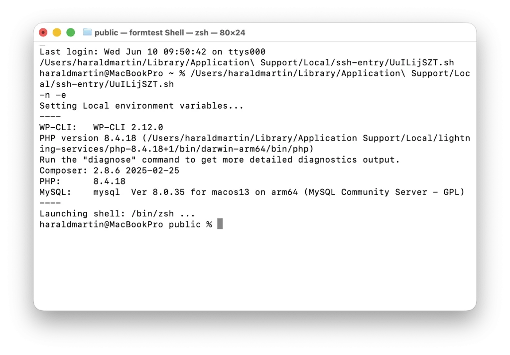 WP CLI